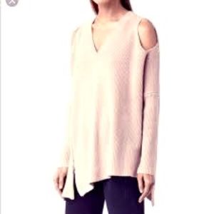 ALLSAINTS wool sweater with side zipper xs